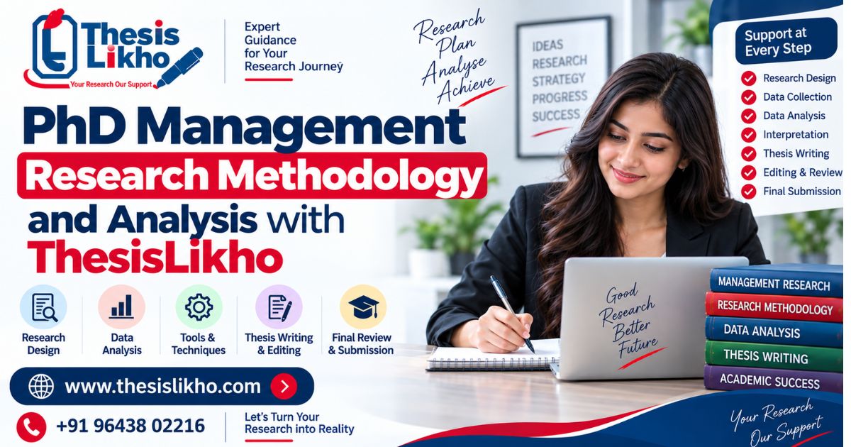 PhD Management Research Methodology and Analysis with ThesisLikho