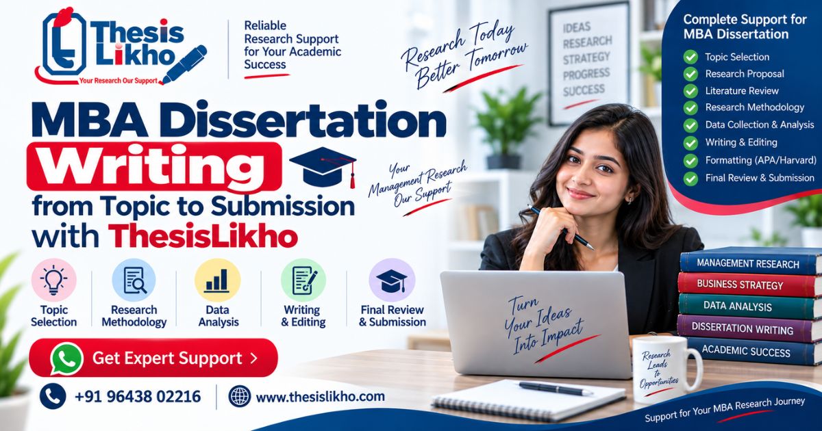 MBA Dissertation Writing from Topic to Submission with ThesisLikho