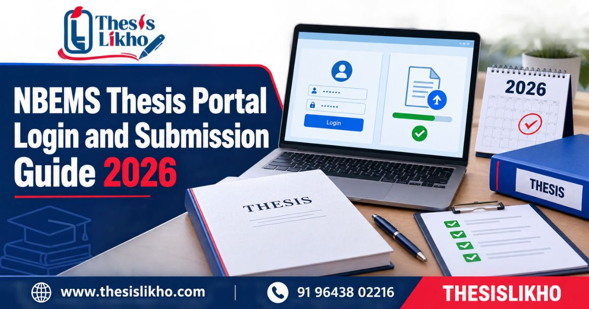 NBEMS Thesis Portal Login and Submission Guide 2026