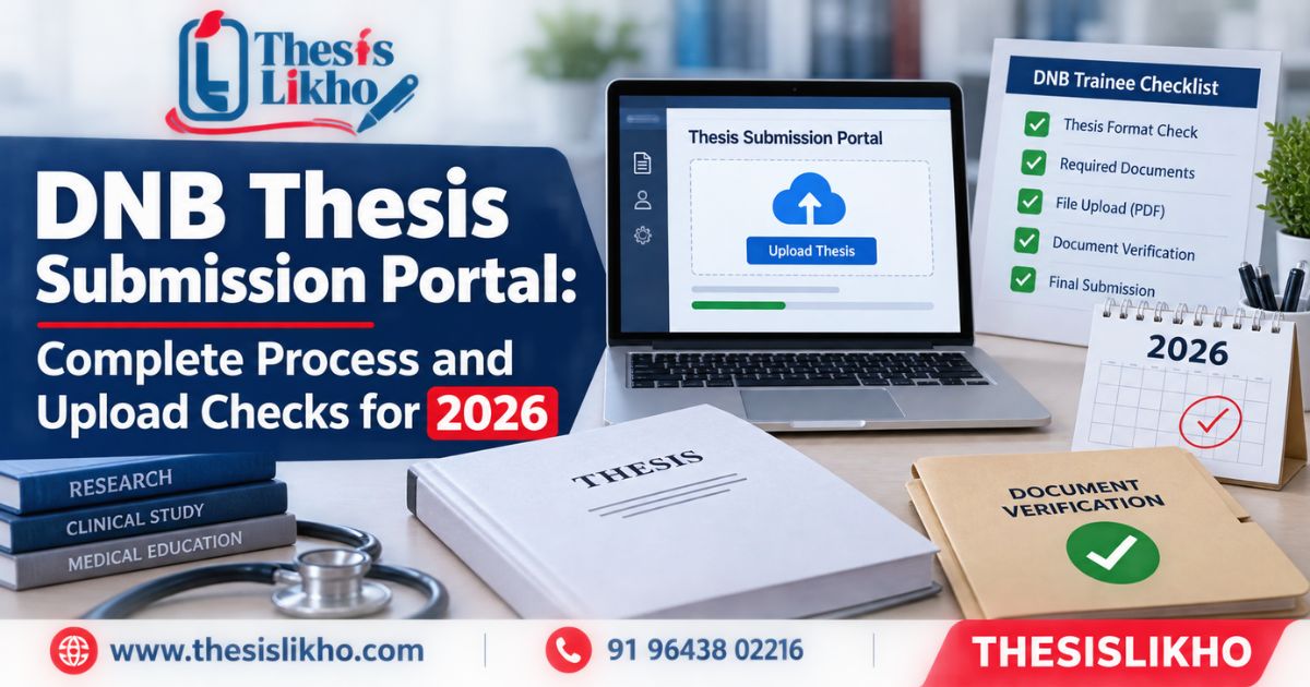 DNB Thesis Submission Portal: Complete 2026 Guide