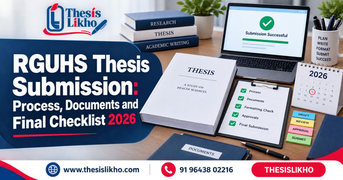 RGUHS Thesis Submission: Complete 2026 Checklist
