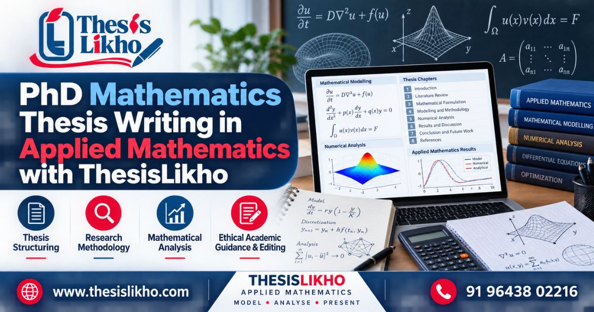 PhD Mathematics Thesis Writing in Applied Mathematics with ThesisLikho