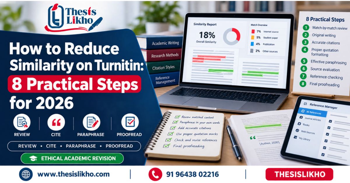 How to Reduce Similarity on Turnitin: 8 Steps (2026)