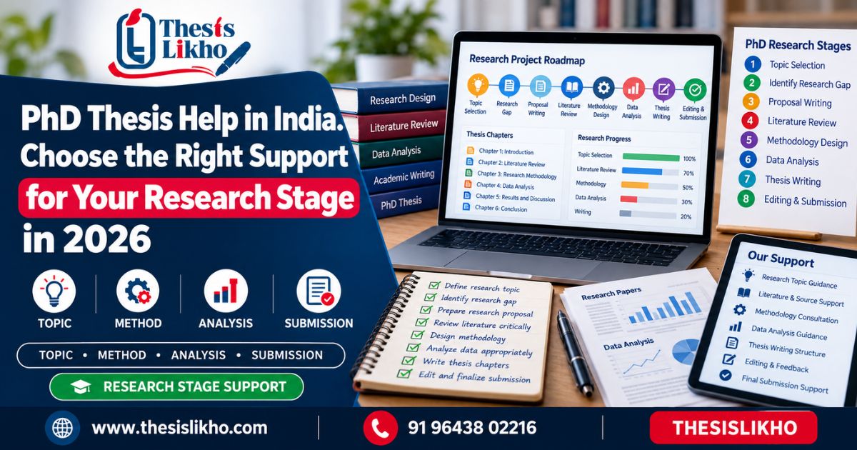 PhD Thesis Help in India: Choose the Right Support 2026