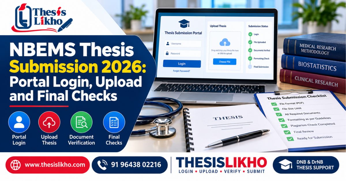 NBEMS Thesis Submission: Login & Upload Guide 2026