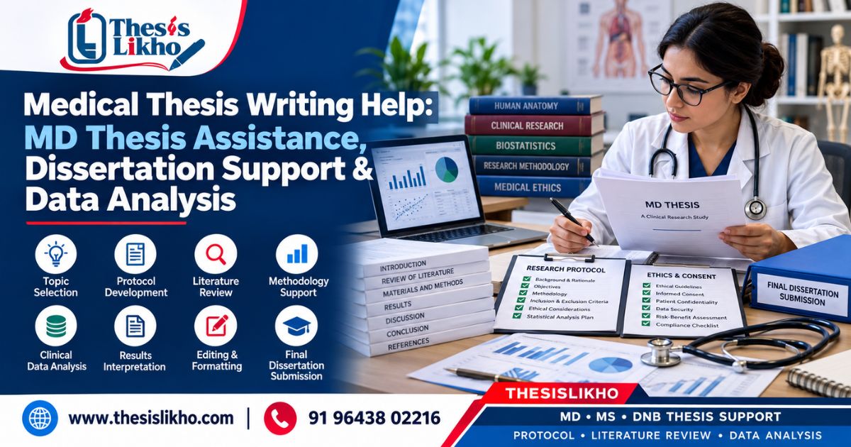 Medical Thesis Writing Help for MD, MS & DNB Students | ThesisLikho