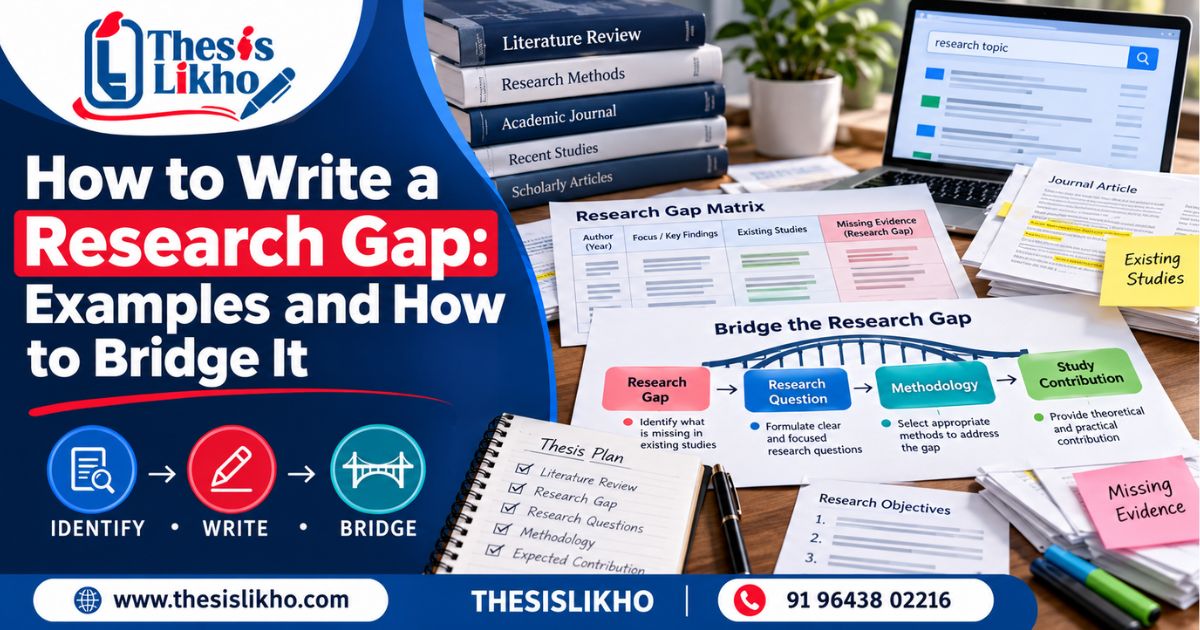How to Write a Research Gap and Bridge It: Examples (2026)