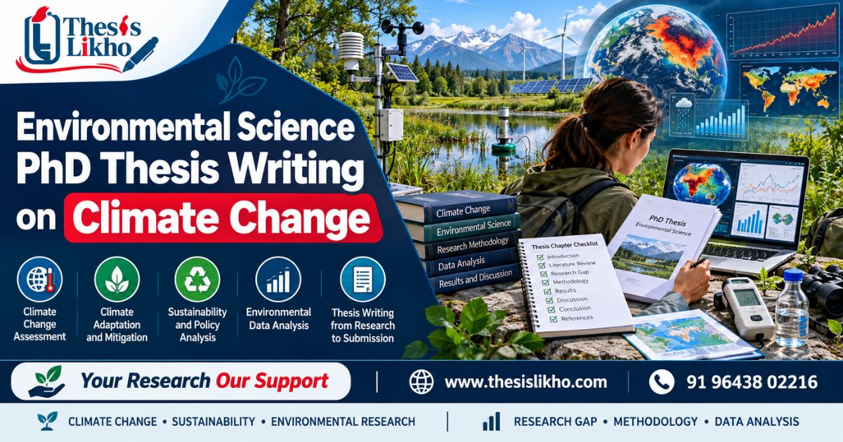 ThesisLikho Environmental Science PhD Thesis Writing on Climate Change