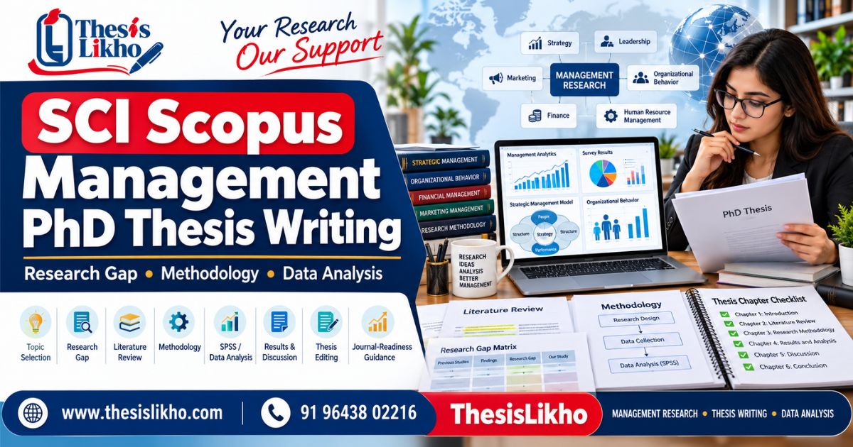SCI Scopus Management PhD Thesis Writing | ThesisLikho