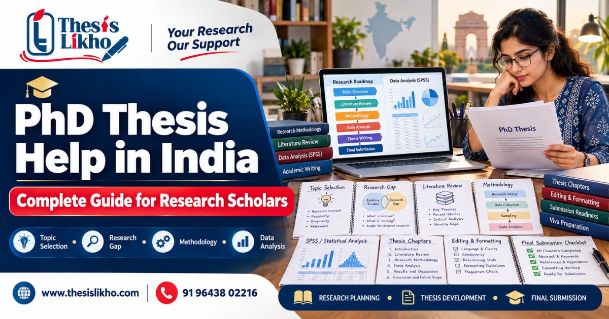 PhD Thesis Help in India: Complete Guide for Research Scholars