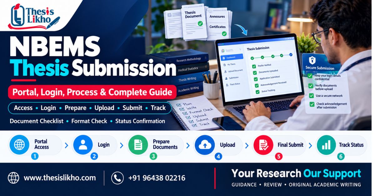 NBEMS Thesis Submission | NBEMS Thesis Portal & Login Guide
