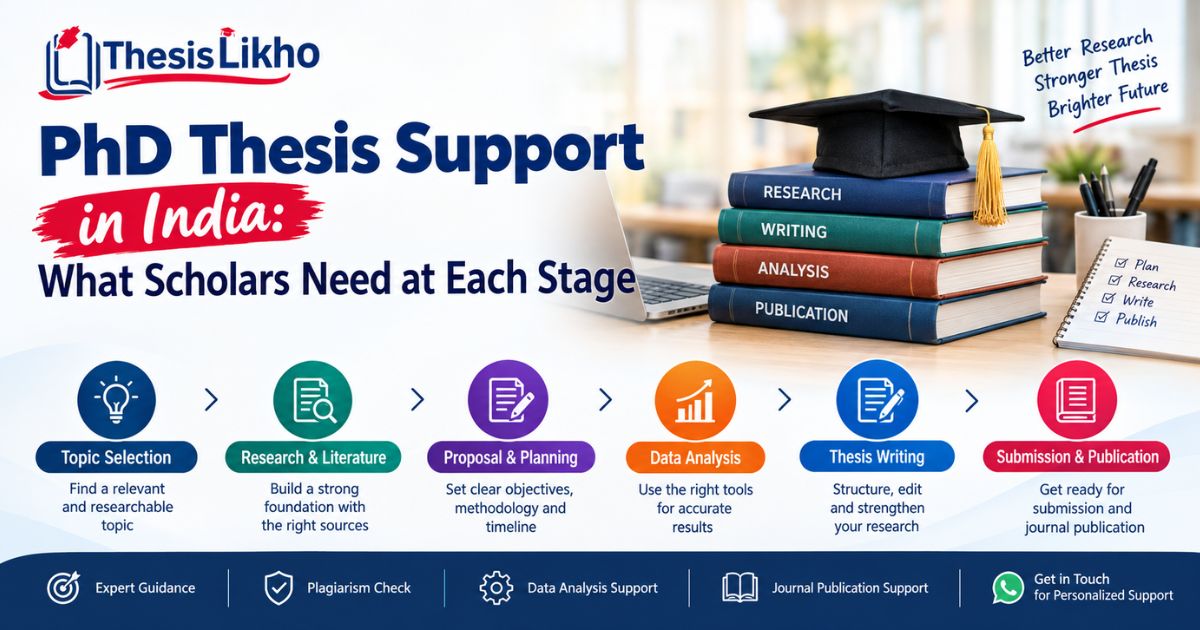 PhD Thesis Support in India: How to Choose the Right Help