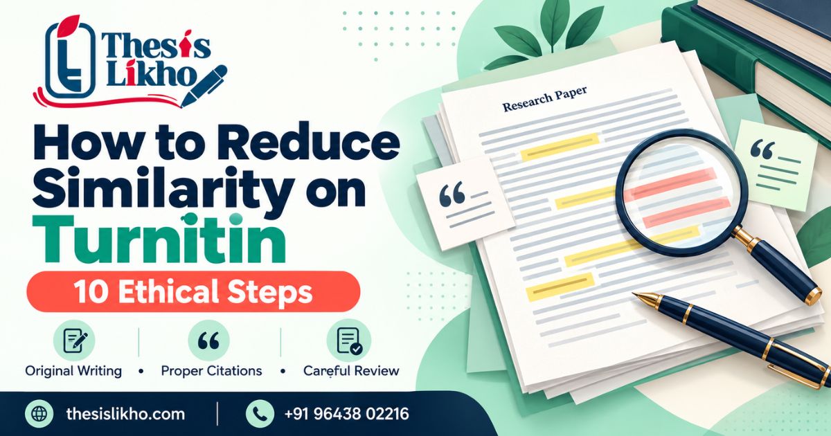 How to Reduce Similarity on Turnitin: 10 Ethical Steps