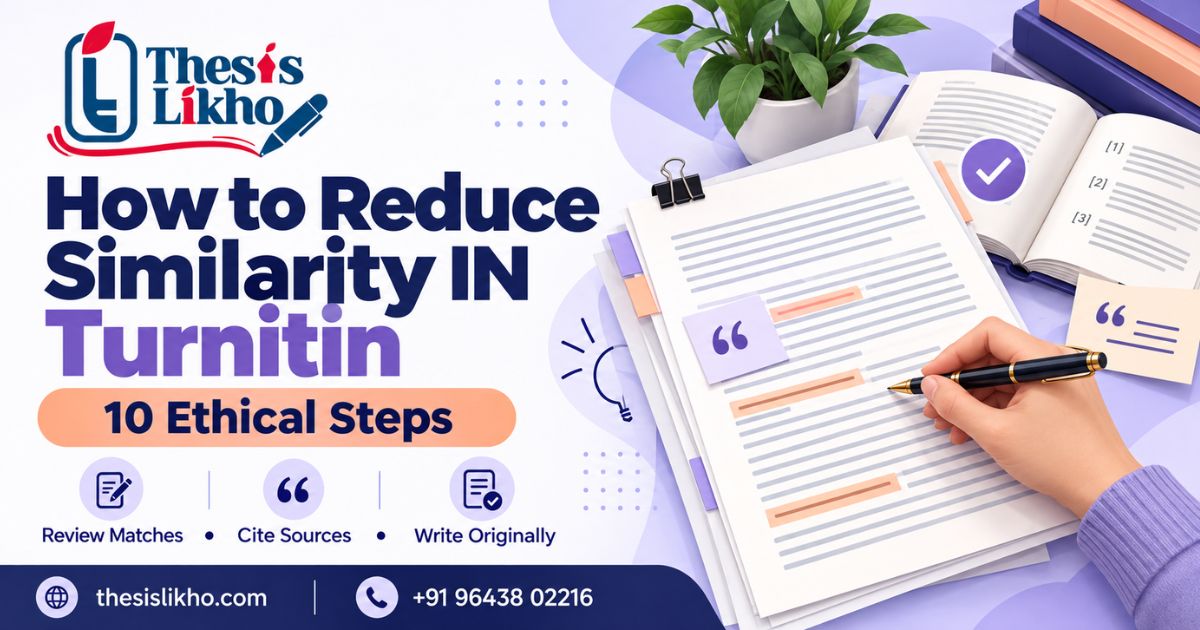 How to Reduce Similarity in Turnitin: 10 Ethical Steps