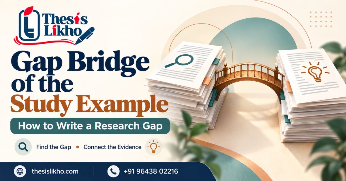 Gap Bridge of the Study Example: Research Gap Guide