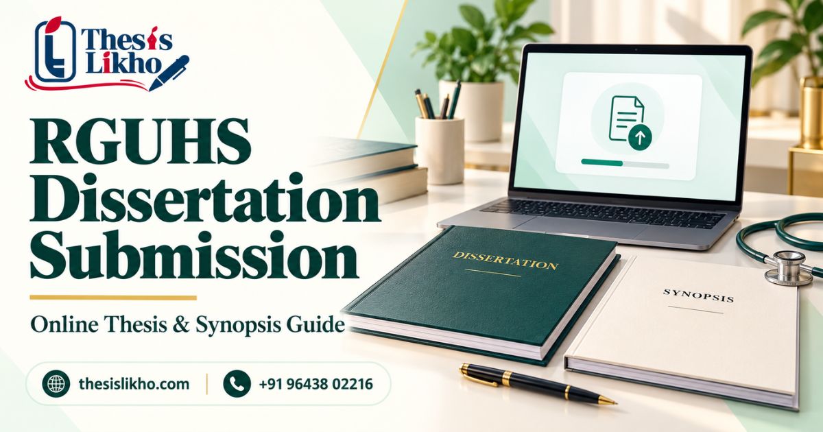 RGUHS Dissertation Submission: Online Thesis Guide