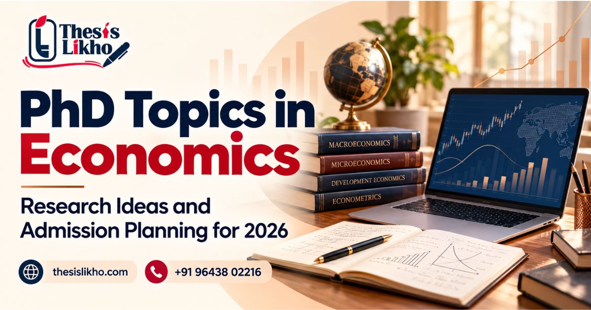 PhD Topics in Economics: Ideas & Research Guide 2026
