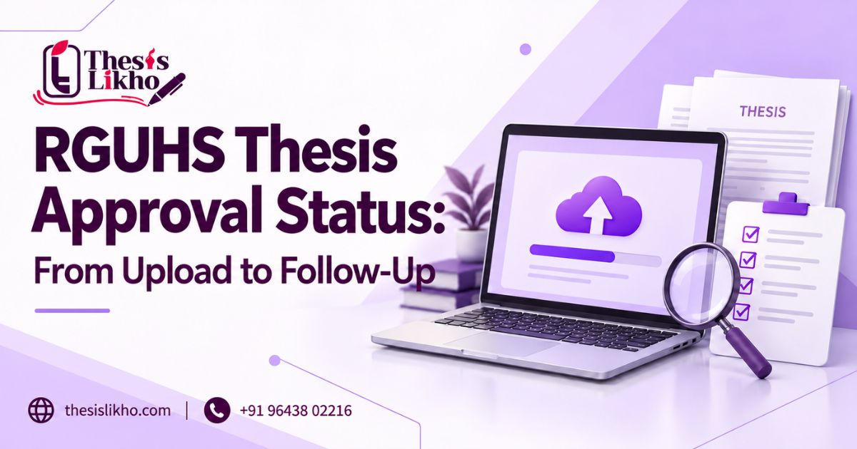 RGUHS Thesis Approval Status: Upload & Template Guide