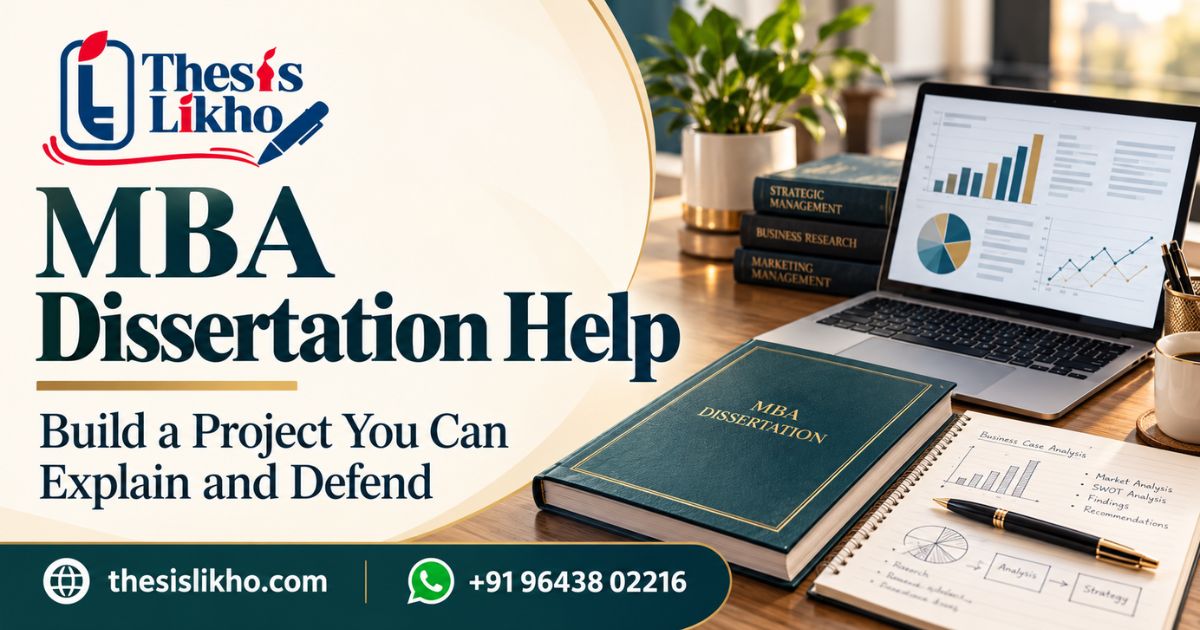 MBA Dissertation Help: From Business Issue to Submission