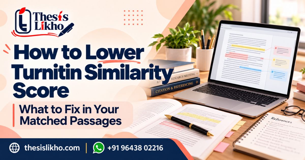 How to Lower Turnitin Similarity Score: Ethical Guide