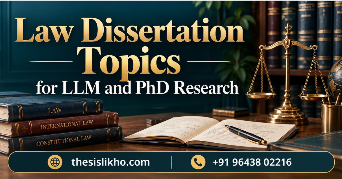 Law Dissertation Topics: LLM & PhD Research Ideas Guide