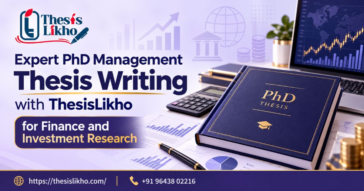 Expert PhD Management Thesis Writing with ThesisLikho for Finance and Investment Research
