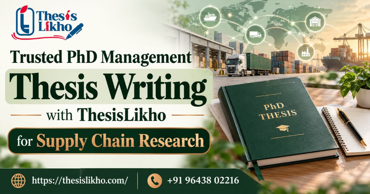 Most Trusted PhD Management Thesis Writing with ThesisLikho for Supply Chain Research Meta Description