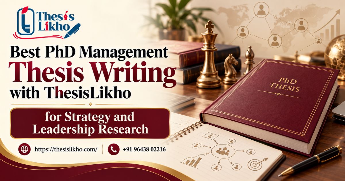 Best PhD Management Thesis Writing with ThesisLikho for Strategy and Leadership Research