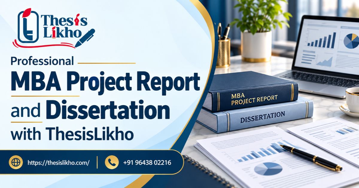 Professional MBA Project Report and Dissertation with ThesisLikho