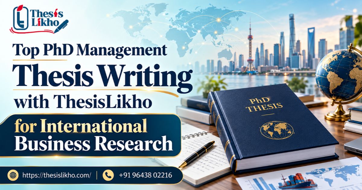 Top PhD Management Thesis Writing with ThesisLikho for International Business Research