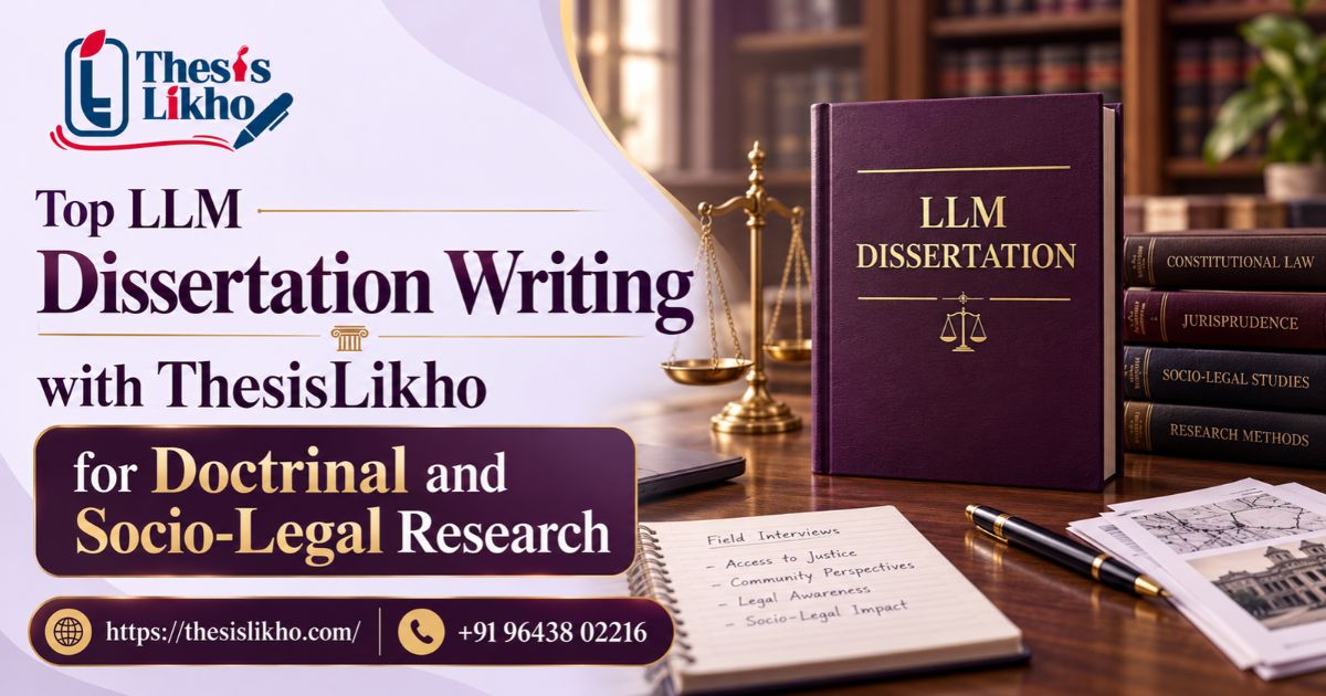 Top LLM Dissertation Writing with ThesisLikho for Doctrinal and Socio-Legal Research
